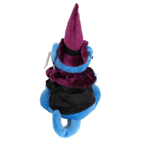 PAW PALS Boo Mews 8" blue cat bean bag stuffed animal, plush Halloween 2000, NEW - Picture 3 of 3